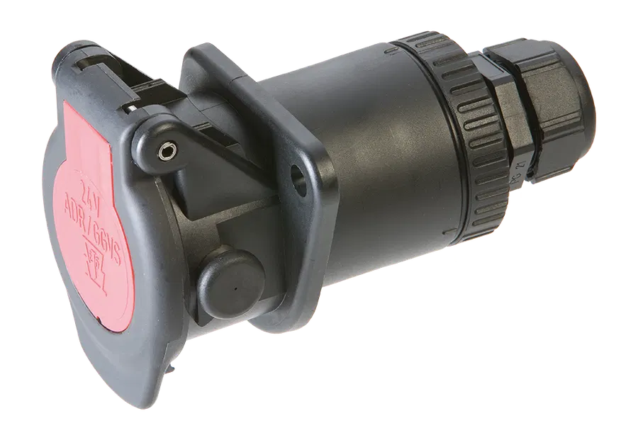 Matching socket: 15P/24V Socket (ISO 12098 ADR)