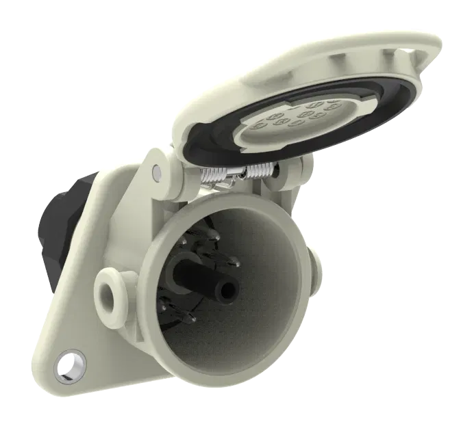 Matching socket: 7P/24V Socket (ISO 25981)