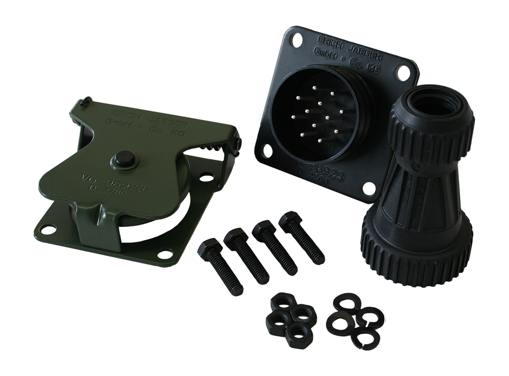 Matching socket: 12P/24V socket with pin contacts (VG 96923 A-12P / MS75021-1)