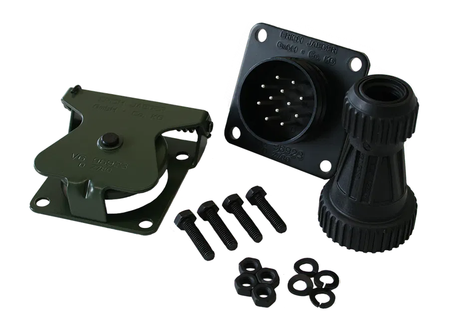Matching socket: 12P/24V socket with pin contacts (VG 96923 A-12P / MS75021-1)