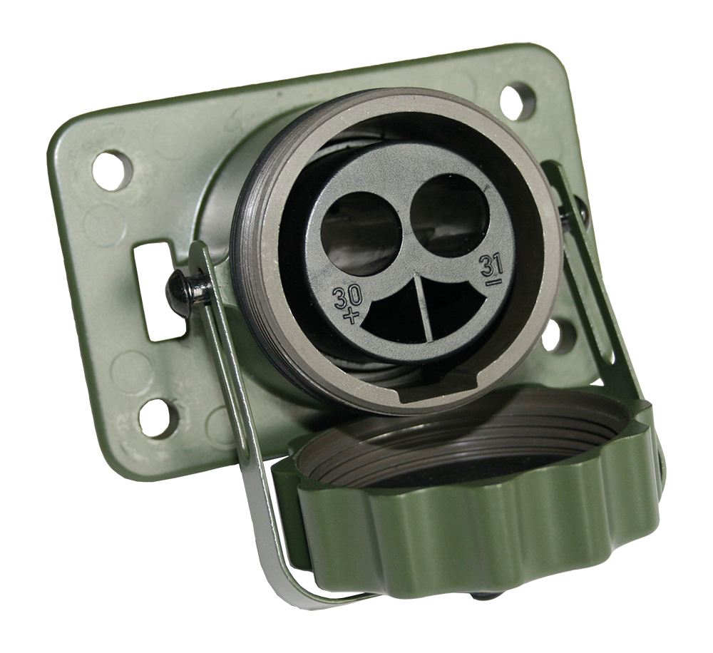 Matching socket: 2P/24V(135A) Socket (VG 96917)