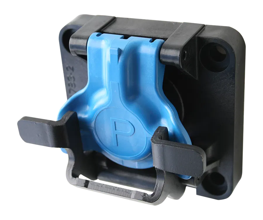 Matching socket: 9P/12V «ISOBUS» parking socket (ISO 11783-2) - Breakaway Connector - fits for all ISOBUS 9P plugs