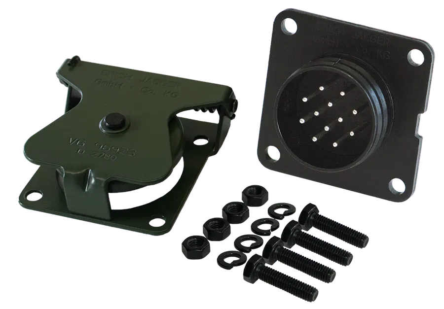 Matching socket: 12P/24V socket with pin contacts (VG 96923 A-12P / MS75021-1)