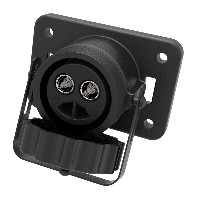 Matching socket: 2P/24V(168A) Socket (VG 96917)