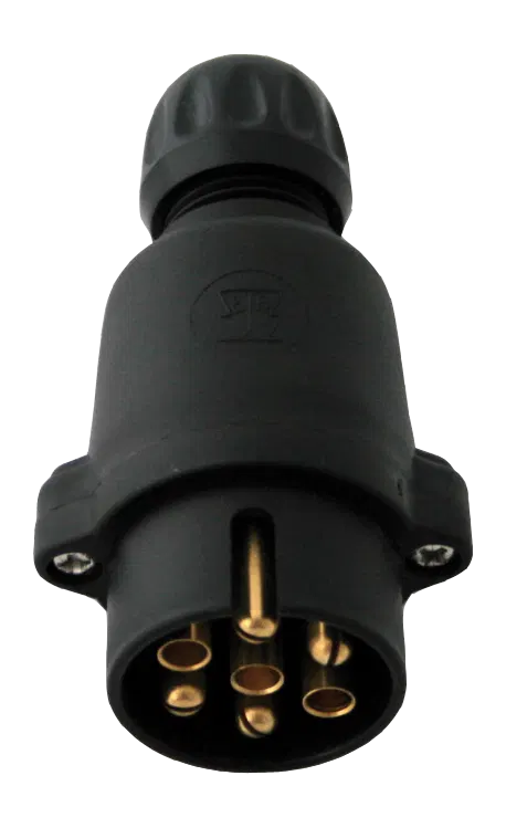 Matching plug: 7P/12V Plug (ISO 1724 - Type N)