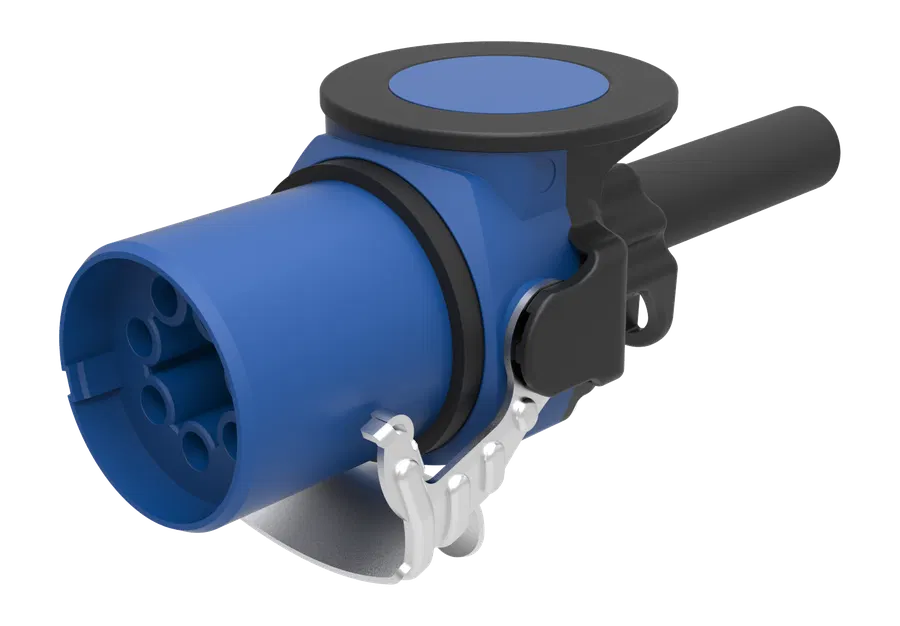 Matching plug: 7P «JAEGER Basic Blue» Plug (without standard) - for video transmission