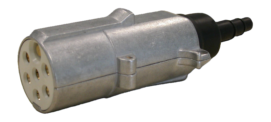 Matching plug: 7P/24V Plug (ISO 3731 - Type S)