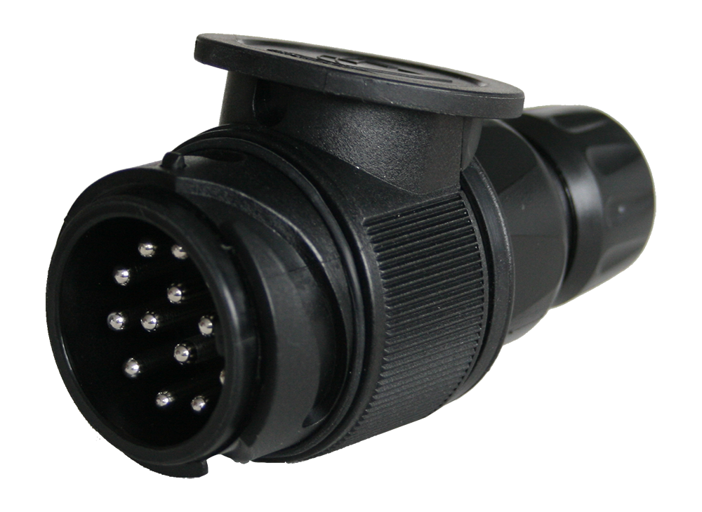 Matching plug: 13P/12V Plug (ISO 11446)
