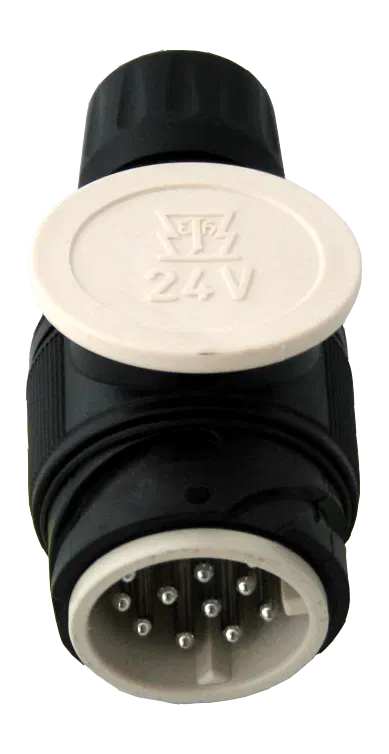 Matching plug: 13P/24V Plug (ISO 11446 - 24V version)
