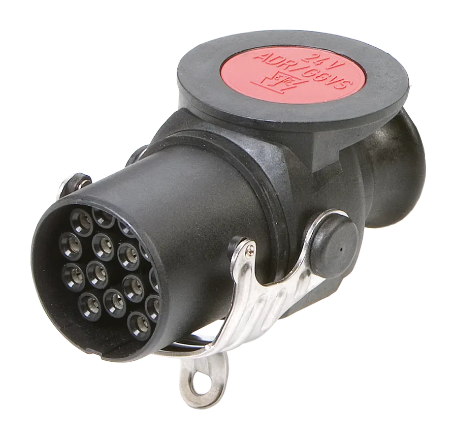Matching plug: 15P/24V Plug (ISO 12098 ADR)