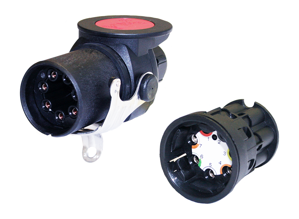 Matching plug: 7P/24V Plug (ISO 7638-1 ABS, EBS, ADR)