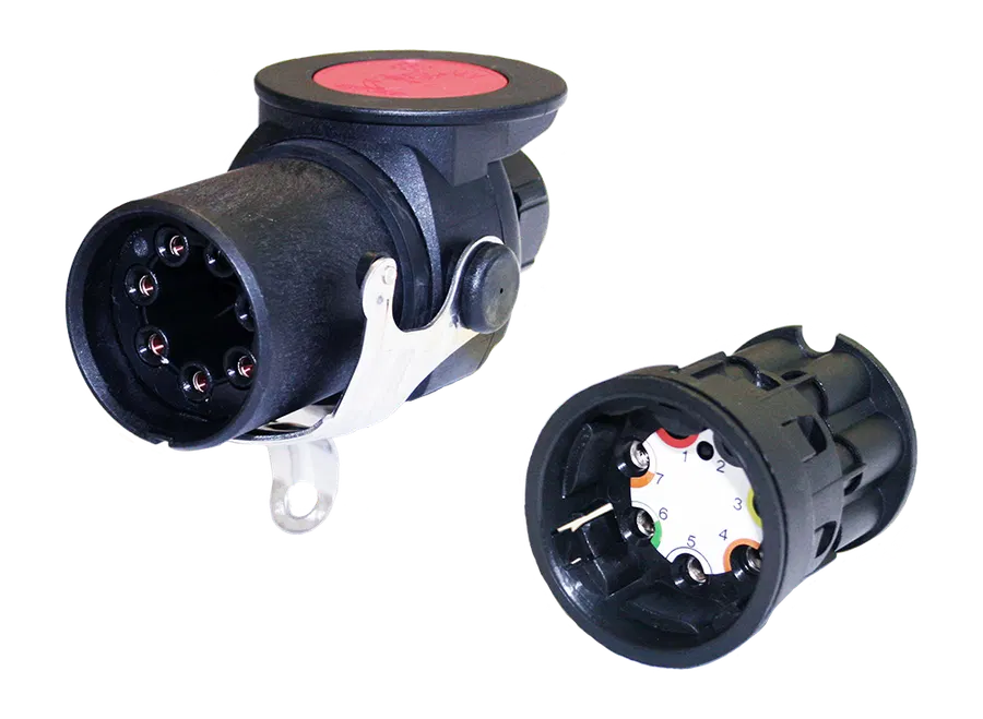Matching plug: 7P/24V Plug (ISO 7638-1 ABS, EBS, ADR)