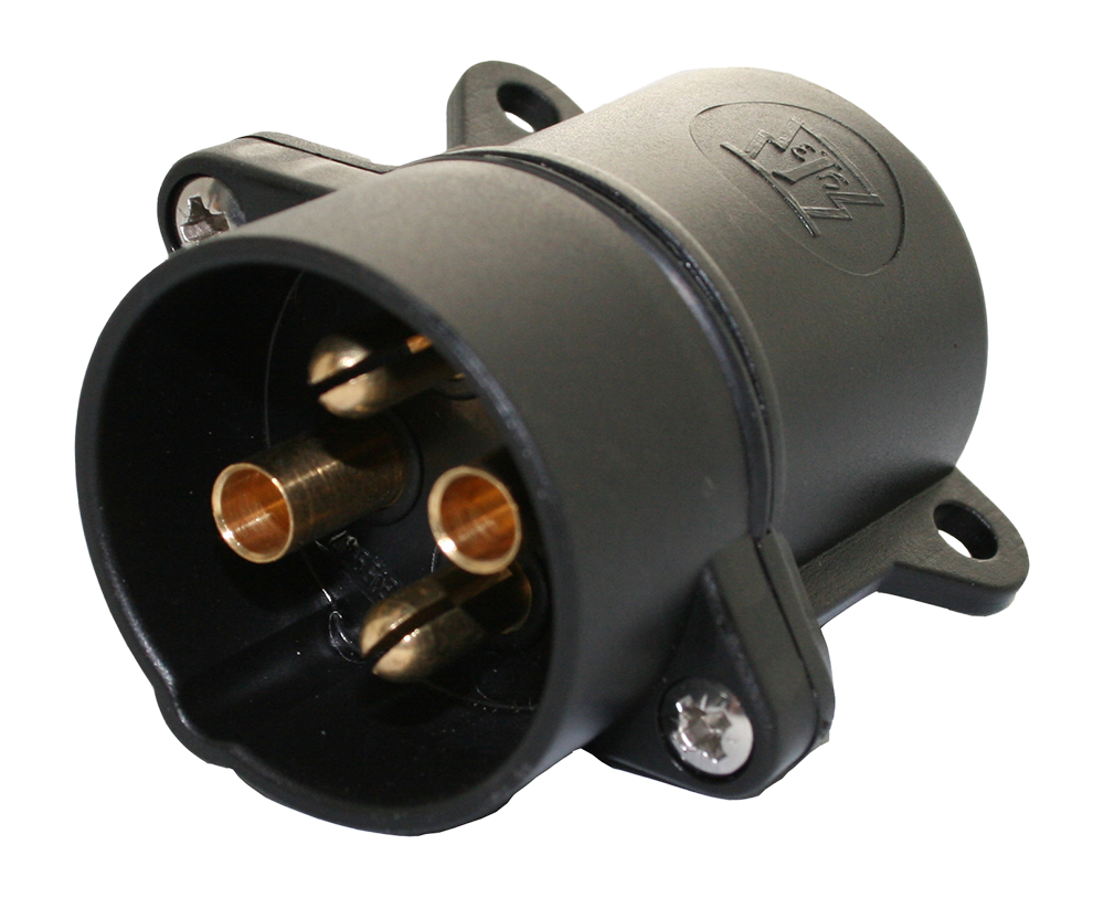 Matching plug: 4P/6-24V Plug (DIN 72575)