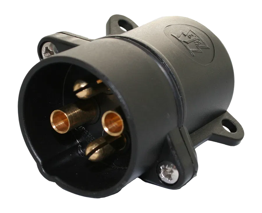 Matching plug: 4P/6-24V Plug (DIN 72575)