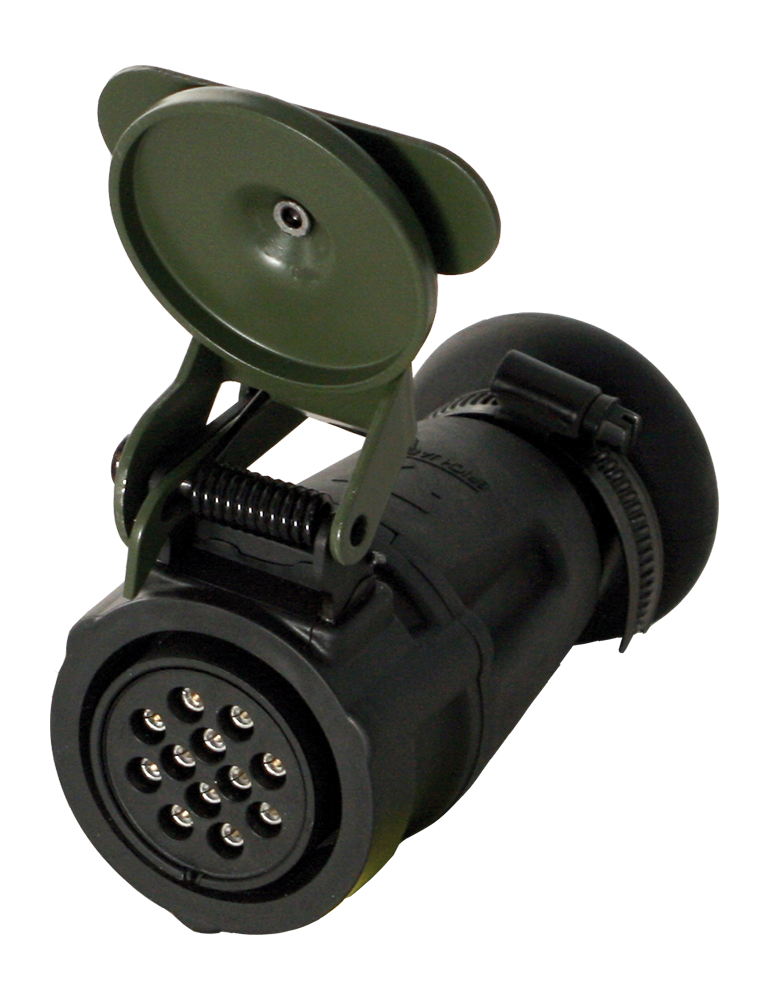 Matching plug: 12P/24V plug with socket contacts (VG 96923 B1-12S / MS75020-2)