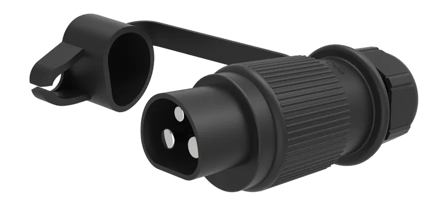 Matching plug: 3P/6-24V(25A) Plug (DIN 9680)