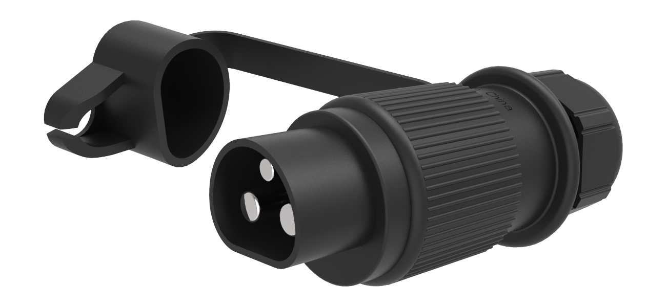Matching plug: 3P/6-24V(25A) Plug (DIN 9680)
