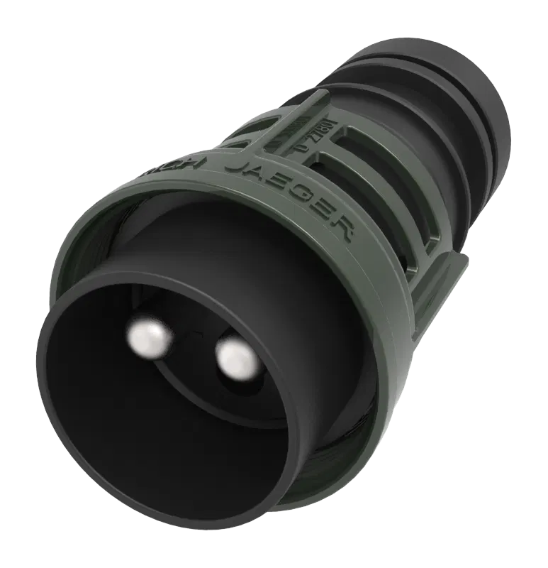 Matching plug: 2P/24V(135A) Plug (VG 96917 F001) - for heat shrinkable connector endshell or moulding