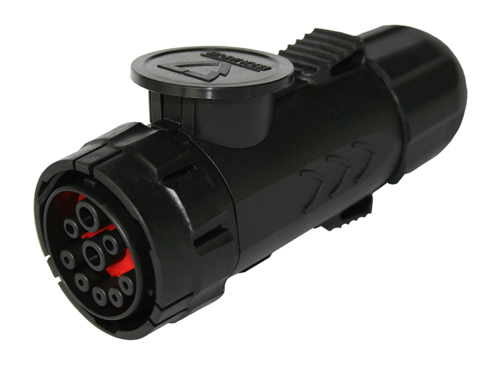 Matching plug: 9P/12V «ISOBUS (IBIC)» Plug (ISO 11783-2) - Implement Connector