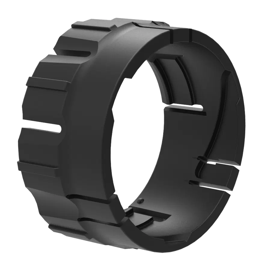 Matching plug: Bayonet ring for 9P ISOBUS (IBIC) plug - with breakaway function