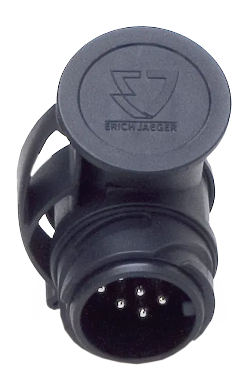 Matching adapter: "Shorty" mini short adapter - from vehicle (13P/12V) to trailer (7P/12V)