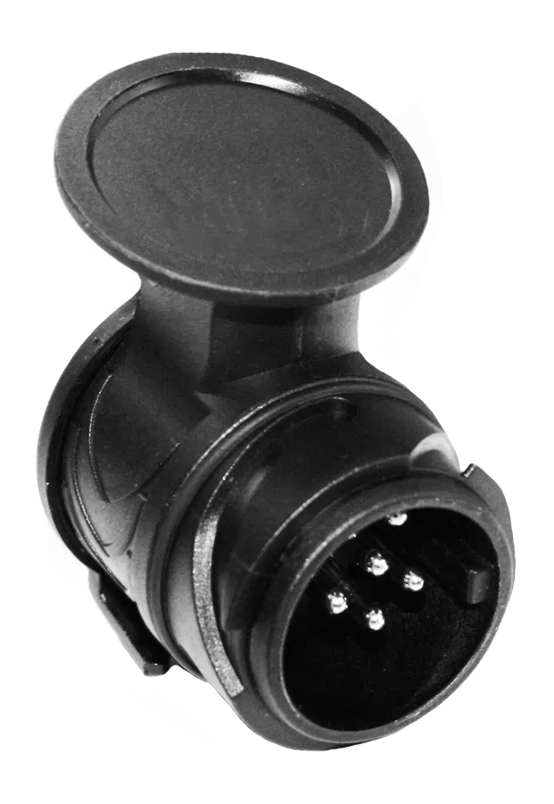 Matching adapter: Economy "Shorty" mini short adapter - from vehicle (13P/12V) to trailer (7P/12V)