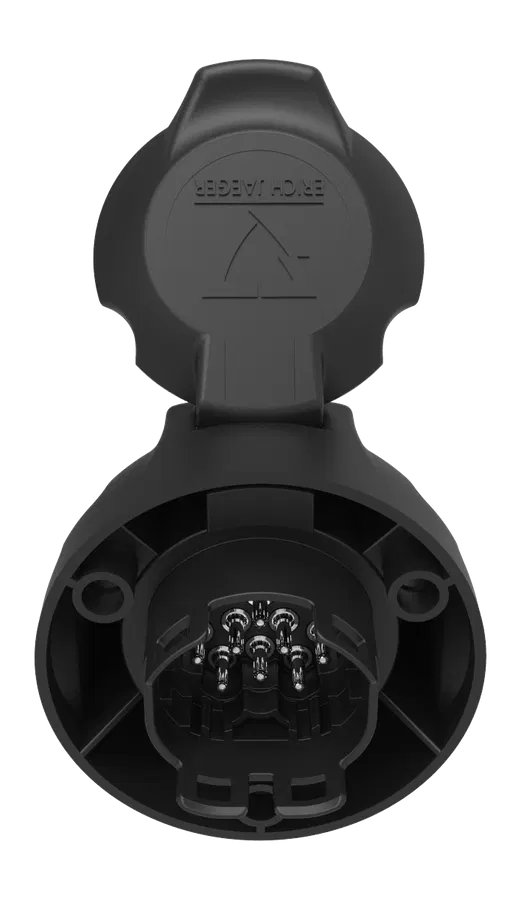 Matching socket: 13P/12V 100% waterproof «JAEGER Expert» Socket (ISO 11446)