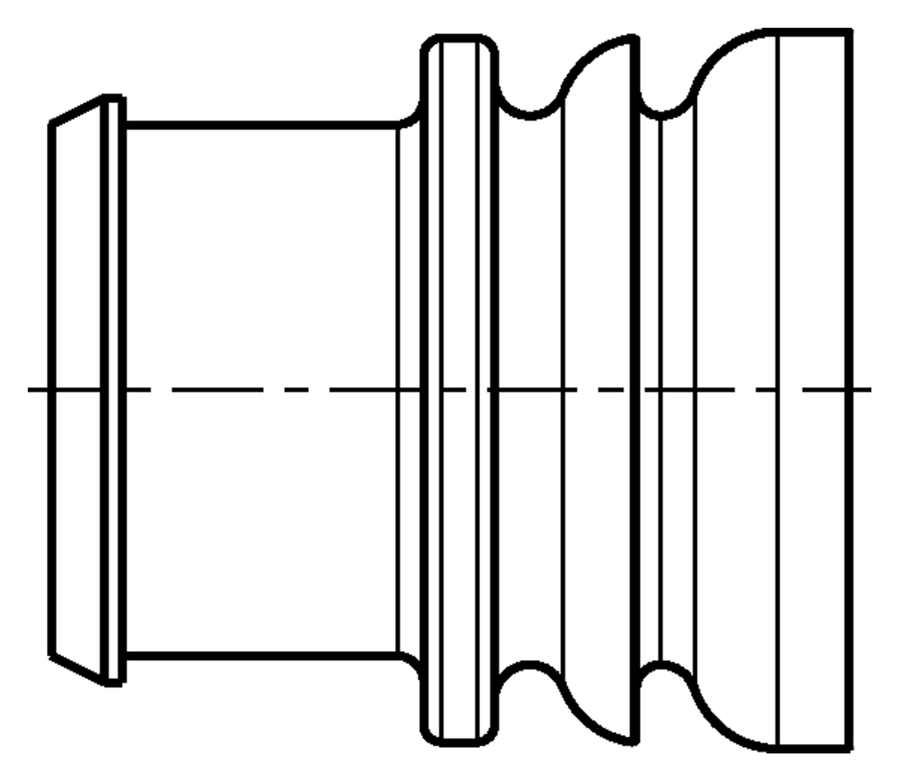 Matching plug: Stuff plug - for JAEGER Expert socket - is mandatory for unoccupied chambers in order to ensure water tightness)