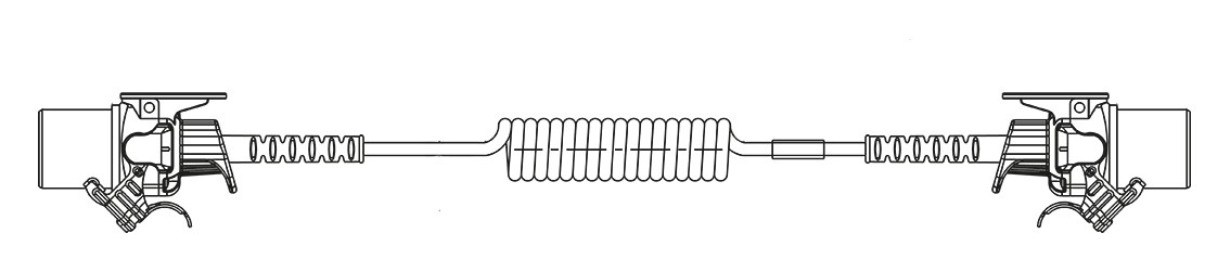 Matching coil: 7P 125°C «JAEGER Basic Blue (Euro 6)» Coil (without standard) - for video transmission
