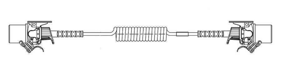 Matching coil: 7P 125°C «JAEGER Basic Blue (Euro 6)» Coil (without standard) - for video transmission