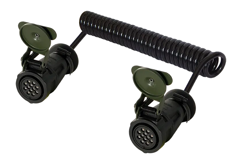 Matching coil: 12P/24V Coil (VG 96927-22) - with 2x 12P/24V plug with contact sockets (accord. to VG 96923 B2-12S)