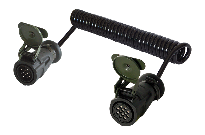 Matching coil: 12P/24V Coil (VG 96927-22) - with 1x 12P/24V plug with contact pins (accord. to VG 96923 B2-12P) and 1x 12P/24V plug with contact sockets (accord. to VG 96923 B2-12S)
