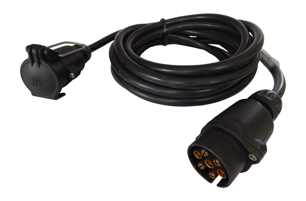 Matching cable: 7P/12V Cable (ISO 1724 - Type N) - with plug and coupler