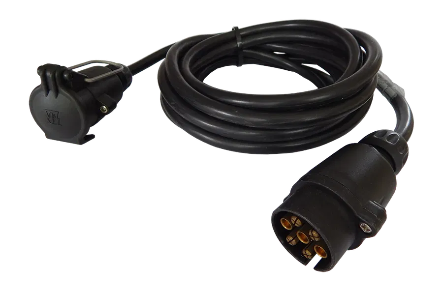 Matching cable: 7P/12V Cable (ISO 1724 - Type N) - with plug and coupler