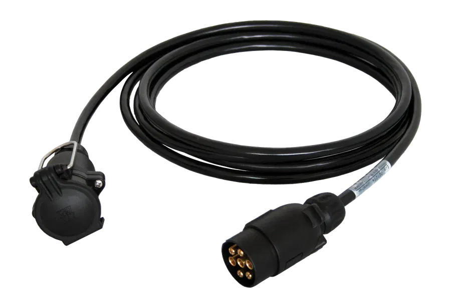 Matching cable: 7P/12V Cable (ISO 1724 - Type N) - with plug and coupler